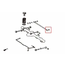 Hardrace 7993 Rear Lateral Arm Bush Lexus LX, Toyota Land cruiser - 