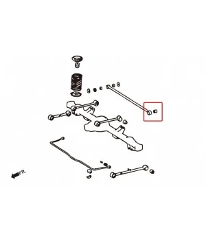 Hardrace 7993 Rear Lateral Arm Bush Lexus LX, Toyota Land cruiser - 