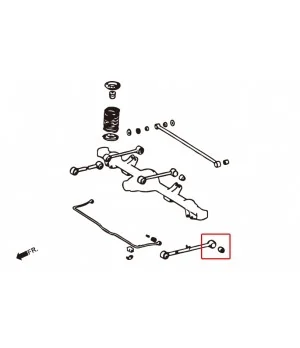 Hardrace 7995 Rear Lower Arm Bush Lexus LX, Toyota Land cruiser - 