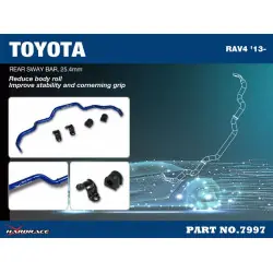 Hardrace 7997 Rear Sway Bar Lexus NX, Toyota Harrier, RAV4 - 