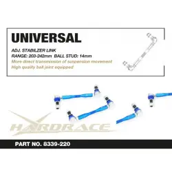 Hardrace 8339-220 Stabilizzatore regolabile Toyota Hiace / granvia / granace - 