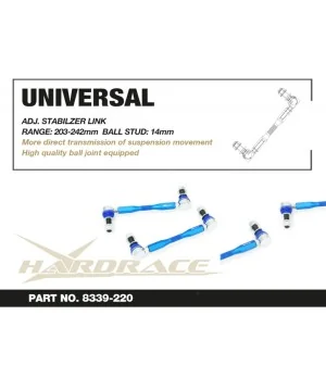 Hardrace 8339-220 Stabilizzatore regolabile Toyota Hiace / granvia / granace - 