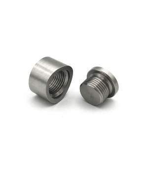 Boccola raccordo BUNG concavo + tappo da saldare per sonda lambda M18x1.5 Boccola raccordo BUNG concavo + tappo da saldare per sonda lambda M18x1.5