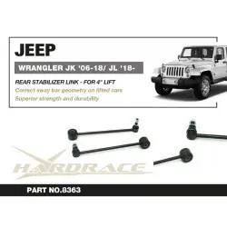 Hardrace 8363 Rear Stabilizer Link Jeep Wrangler, Wrangler unlimited - 