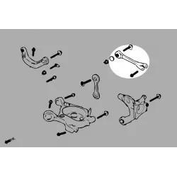 Hardrace 8503 Toe Arm Ford Mustang - 