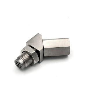 Emulatore sonda lambda 45° angolare minicatalizzatore distanziale elimina spia EURO 4-5-6 Emulatore sonda lambda 45° angolare minicatalizzatore distanziale elimina spia EURO 4-5-6
