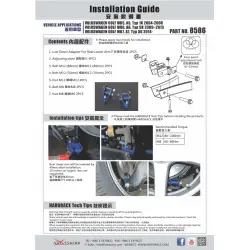 Hardrace 8586 Rear Low Down Kits Audi, Volkswagen - 