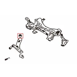 Hardrace 8603 Boccola braccio inferiore anteriore Hyundai Sonata, Kia Carnival, Sorento, Sportage - 