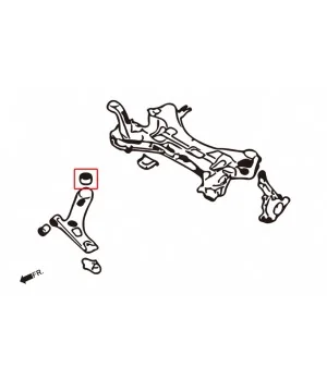 Hardrace 8603 Front Lower Arm Bush Hyundai Sonata, Kia Carnival, Sorento, Sportage - 