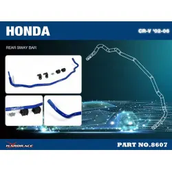 Barra stabilizzatrice posteriore Hardrace 8607 Honda CR-V, Stream - 