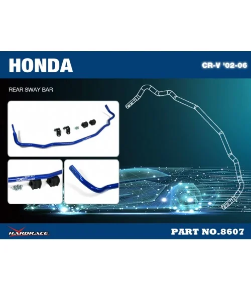 Hardrace 8607 Rear Sway Bar Honda CR-V, Stream - 