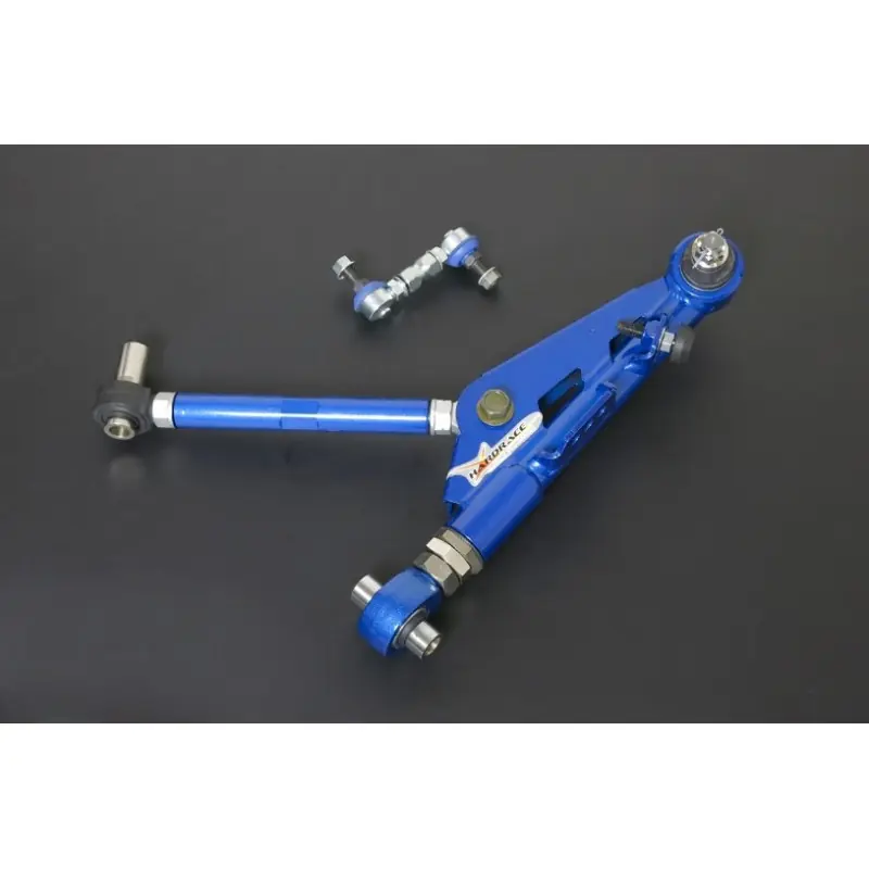 Hardrace 8635 Front Adjustable Lower Control Arm+stab. Link Nissan 240SX - 