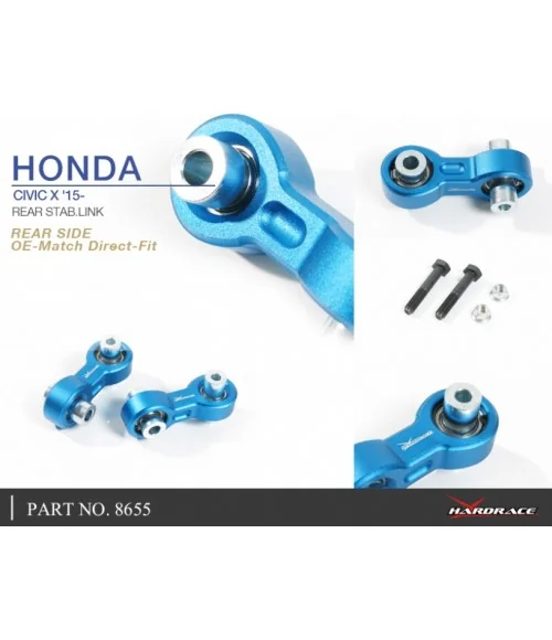 Hardrace 8655 Rear Stabilizer Link Honda Civic, CR-V - 