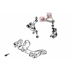 Hardrace 8657 Front Upper Arm Mazda MX-5 Miata - 