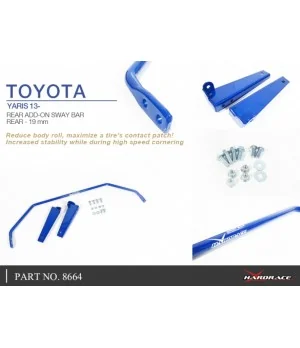 Hardrace 8664 Rear Add-on Sway Bar Toyota Yaris - 