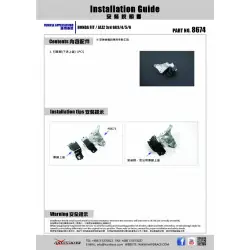 Hardrace 8674 Left Engine Mount Honda City, Fit - 