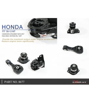 Hardrace 8677 Harden Engine Mount Honda Fit - 