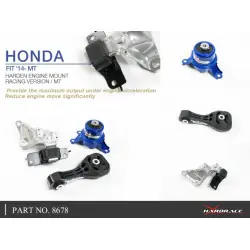 Hardrace 8678 Supporto motore Harden Honda City, Fit - 