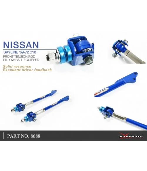 Hardrace 8688 Front Tension Rod Nissan Skyline - 