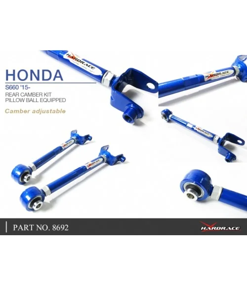 Hardrace 8692 Rear Camber Kit Honda S660 - 