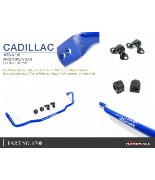 Hardrace 8708 Front Sway Bar Cadillac Ats-v - 