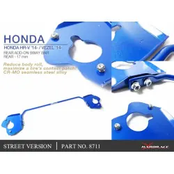 Hardrace 8711 Rear Add-on Sway Bar Honda HR-V - 