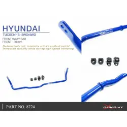 Barra stabilizzatrice anteriore Hardrace 8724 Hyundai Tucson - 