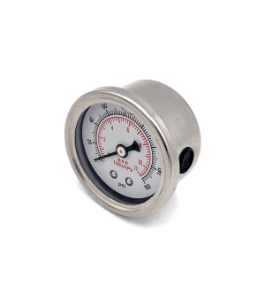 Fuel Pressure Gauge 1/8 NPT 0-11 bar | 0-160 PSI with gel