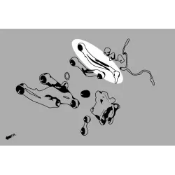 Kit convergenza posteriore Hardrace 8729 Bmw, Rolls-Royce - 