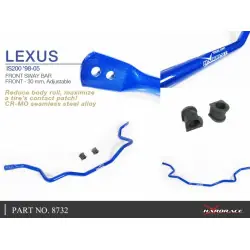 Barra stabilizzatrice anteriore Hardrace 8732 Lexus IS - 