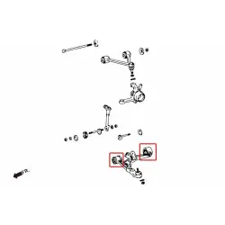 Hardrace 8734 Boccola braccio anteriore inferiore Lexus SC, Toyota Soarer, Supra - 