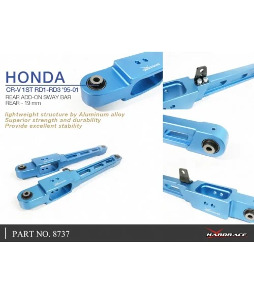 Hardrace 8737 Rear Lower Control Arm Honda CR-V - 