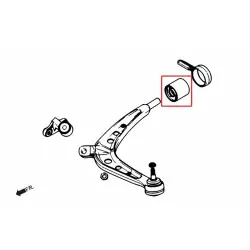 Hardrace 8741 Boccola braccio inferiore anteriore Bmw Serie 3 - 