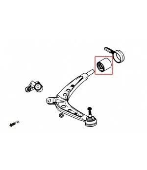 Hardrace 8741 Boccola braccio inferiore anteriore Bmw Serie 3 - 