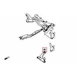 Boccola braccio inferiore anteriore Hardrace 8743 - Posteriore Mitsubishi Eclipse cross, Lancer mirage, Outlander - 