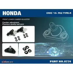 Hardrace 8776 Regolatore di campanatura anteriore inferiore Honda Civic - 