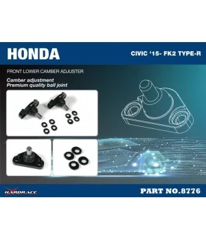 Hardrace 8776 Regolatore di campanatura anteriore inferiore Honda Civic - 
