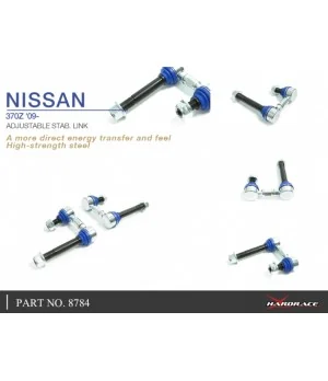Hardrace 8784 Front Adjustable Stab. Link Infiniti Q50, Nissan Skyline, Z-series - 