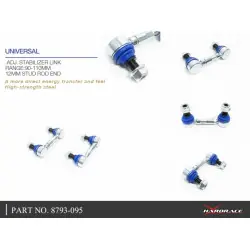 Hardrace 8793-095 Universal Adj. Stabilizer Link Hyundai, Volvo - 