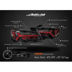Buddy Club LED Tail Lights (S2000 04-09) - 
