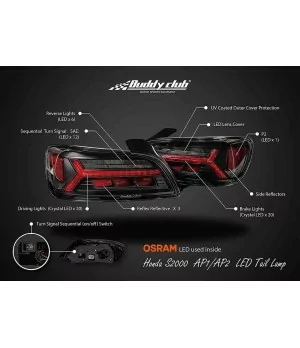 Buddy Club LED fari posteriori (S2000 99-03) - 