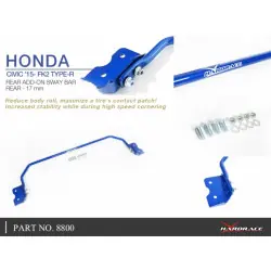 Hardrace 8800 Rear Add-on Sway Bar Honda Civic - 