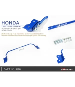 Hardrace 8800 Rear Add-on Sway Bar Honda Civic - 