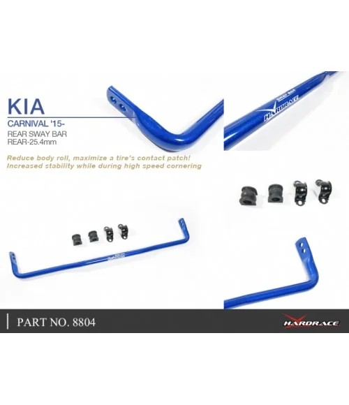 Hardrace 8804 Rear Sway Bar Kia Carnival - 