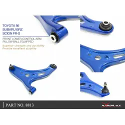 Braccio di controllo inferiore anteriore Hardrace 8813 Scion FR-S, Subaru BRZ, Toyota 86 - 