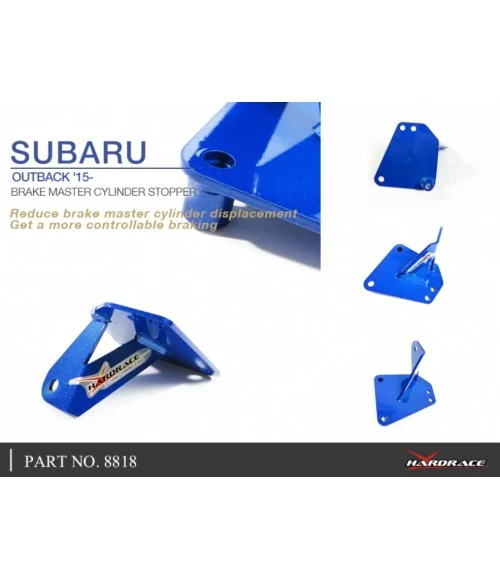 Hardrace 8818 Brake Master Cylinder Stopper Subaru Legacy/outback - 