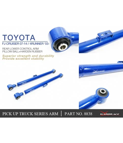 Hardrace 8838 Rear Lower Arm Lexus GX, Toyota 4Runner, Fj cruiser, Land cruiser prado - 