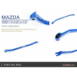 Hardrace 8843 Rinforzo inferiore anteriore Mazda 3, 5 - 