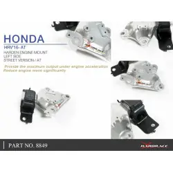 Hardrace 8849 Left Engine Mount Honda City, Fit, HR-V - 