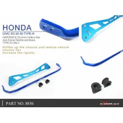 Hardrace 8856 Rear Sway Bar & Sub-frame Brace Set Honda Civic, Crx - 